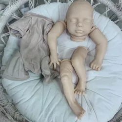 20inches Reborn Doll Kit Alexa Sleeping Baby Lifesize Unfinished Doll Parts with Body Muñecas Bebe Kit Reborn Para Niñas