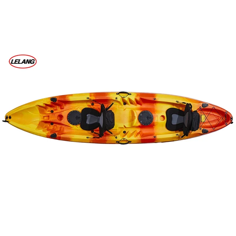 Three-person canoe outdoor activities family parent-child can be used for play color can be customized