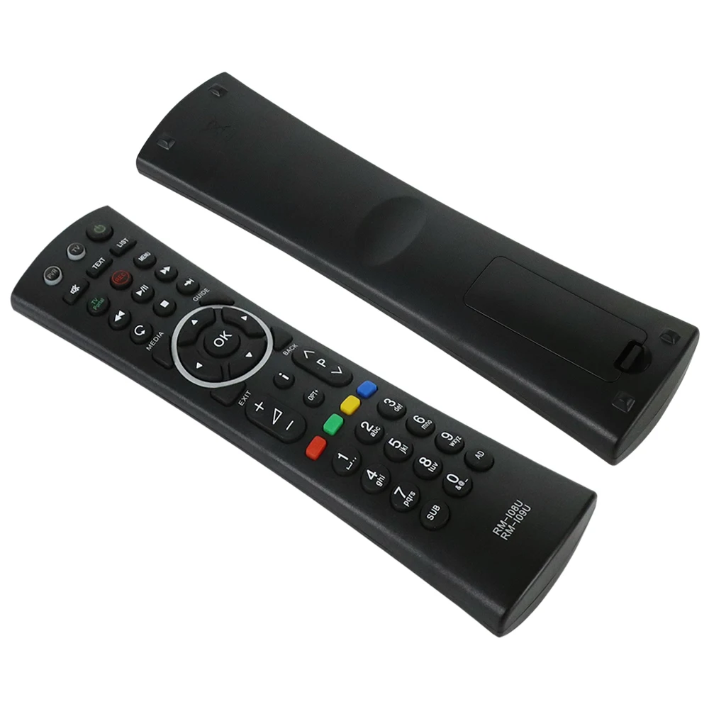 ABS استبدال ل HUMAX TV فك التشفير التحكم عن بعد Freesat RM-108U RM-109U HB-1000S Freesat Freetime جهاز استقبال الأقمار الصناعية