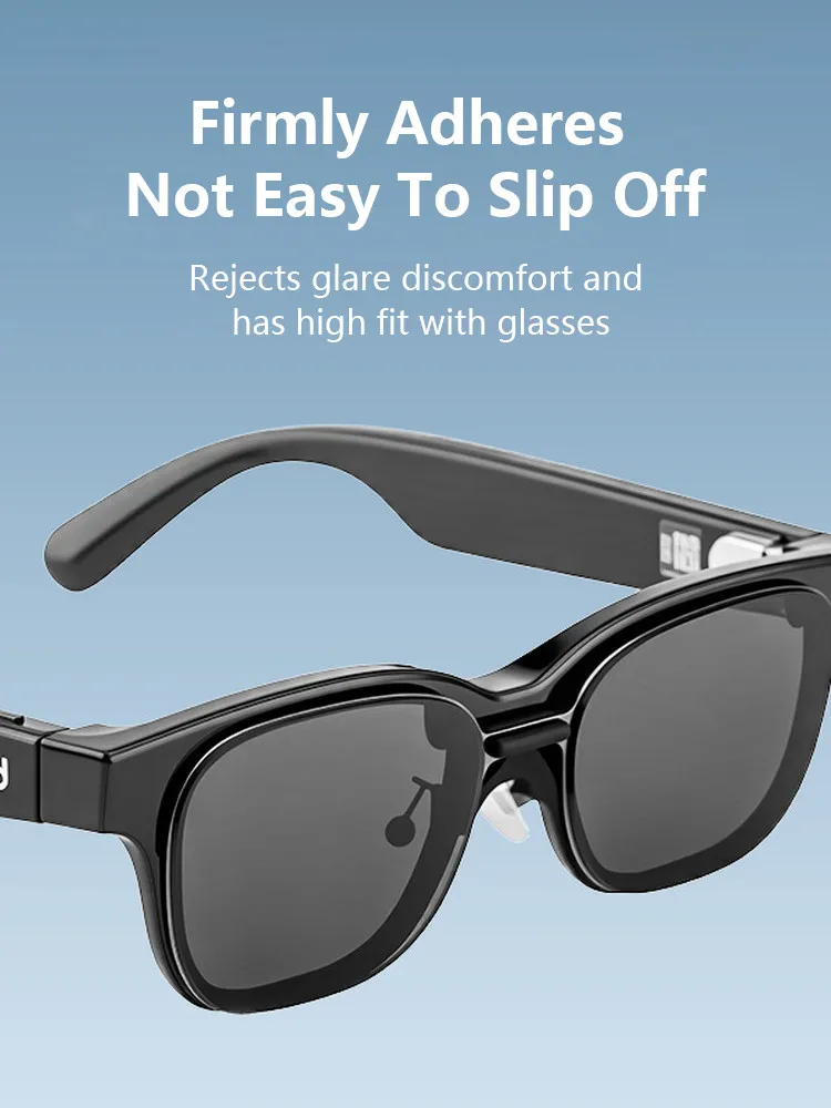 Convenient Buckle Style Rokid Glasses Uv Protection Sun Sunglasses Clip-On Shades Unisex Fits for All Face Shapes Lenses Only