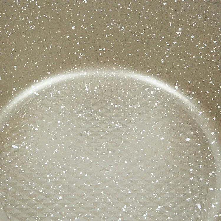 YYHC-Preço barato Cazarola Isolada Panela quente Panela antiaderente comakka de vidro