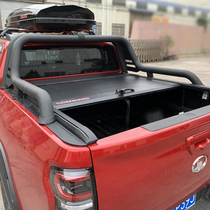 Hard Aluminum Alloy roll up cover truck bed tonneau pickup bed for Ford f150 F250 f350 6.5ft tonneau covers