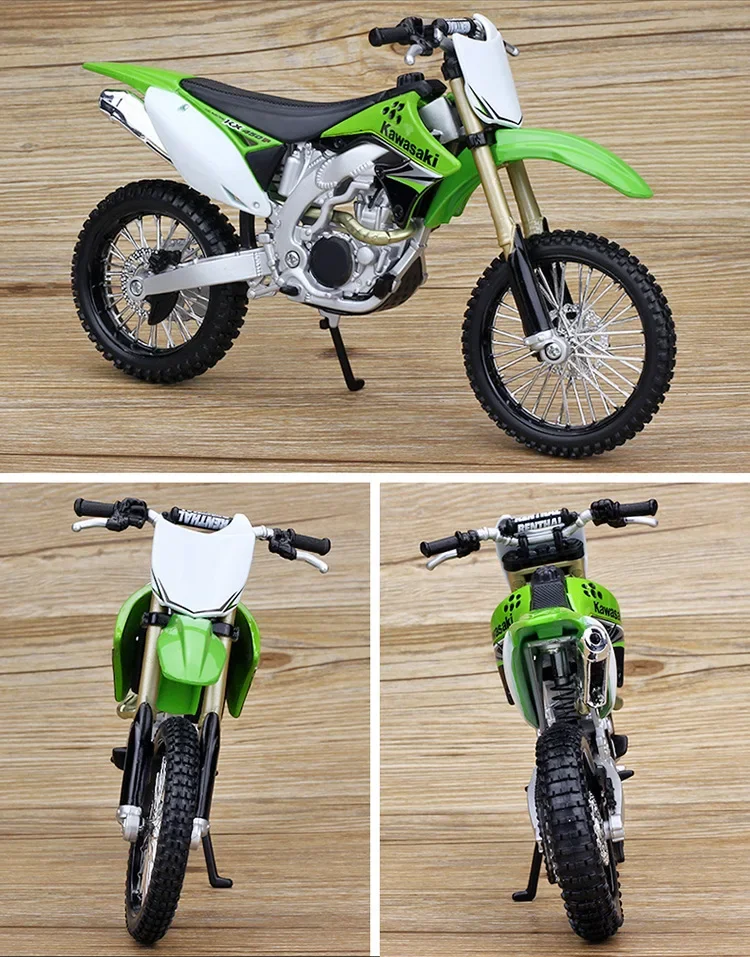 Maisto 1:12 Kawasaki KX 450F Sport Motor Diecast Legering Metaal Motorfiets Road Racing Model B612