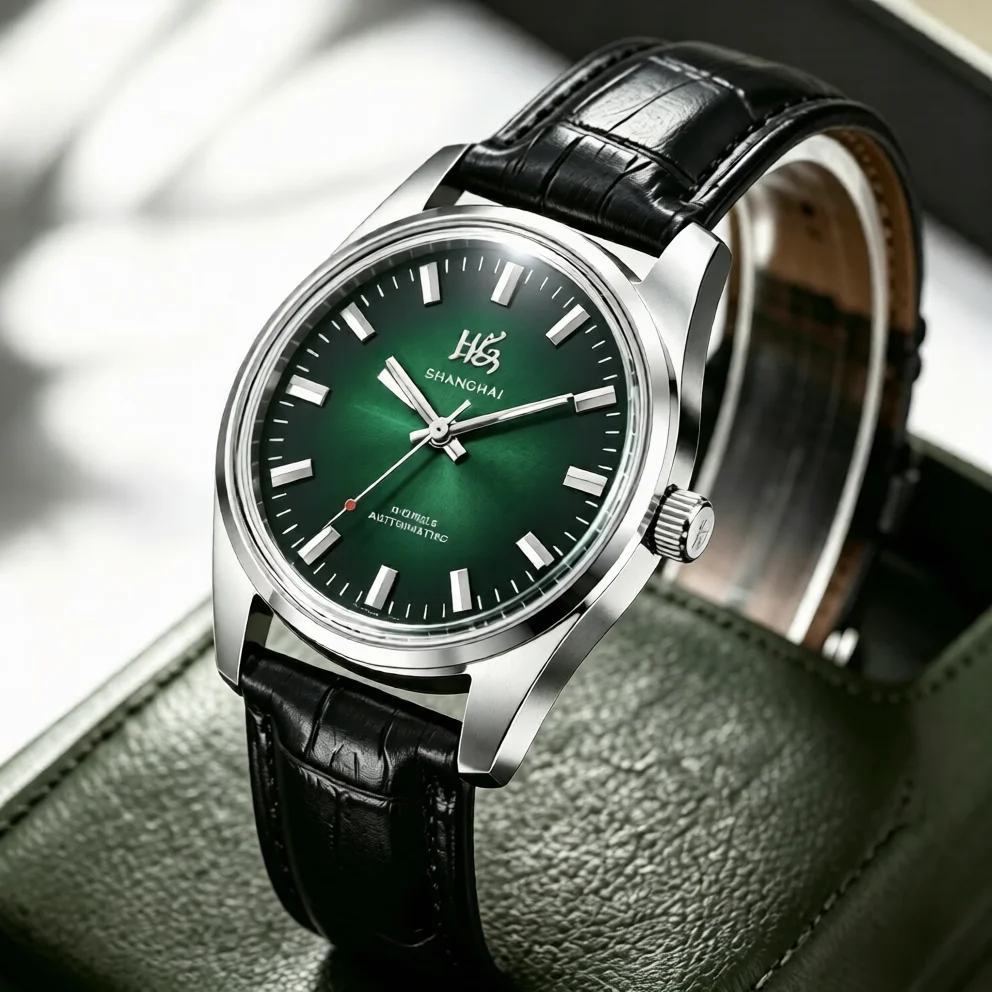 Men's Mechanical Watch 7120 36mm Manual Wind Waterproof Shanghai Classic Fashion Versatile Daily Wear Wholesale Holiday Gift