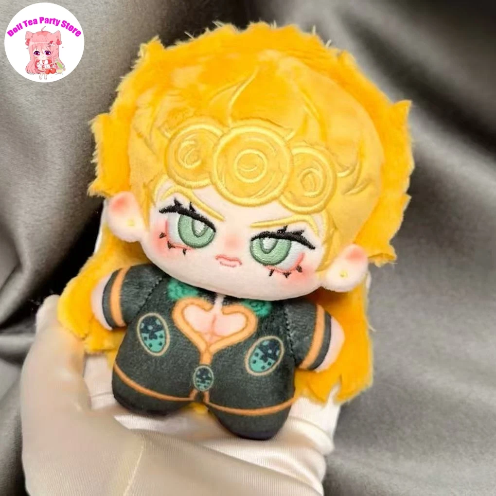 

Giorno Giovanna JoJo's Bizarre Adventure Adorable Print Plush Doll Starfish Body 10CM Bag Pendant Toys Plushie Gift