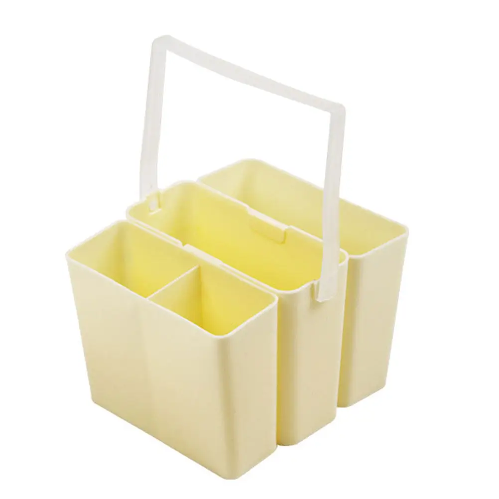 

Three-in-One Plastic Brush Cleaner Washing Bucket Mix Palette Holder Strong Wear Resistant Paint Brush Washer for Painting