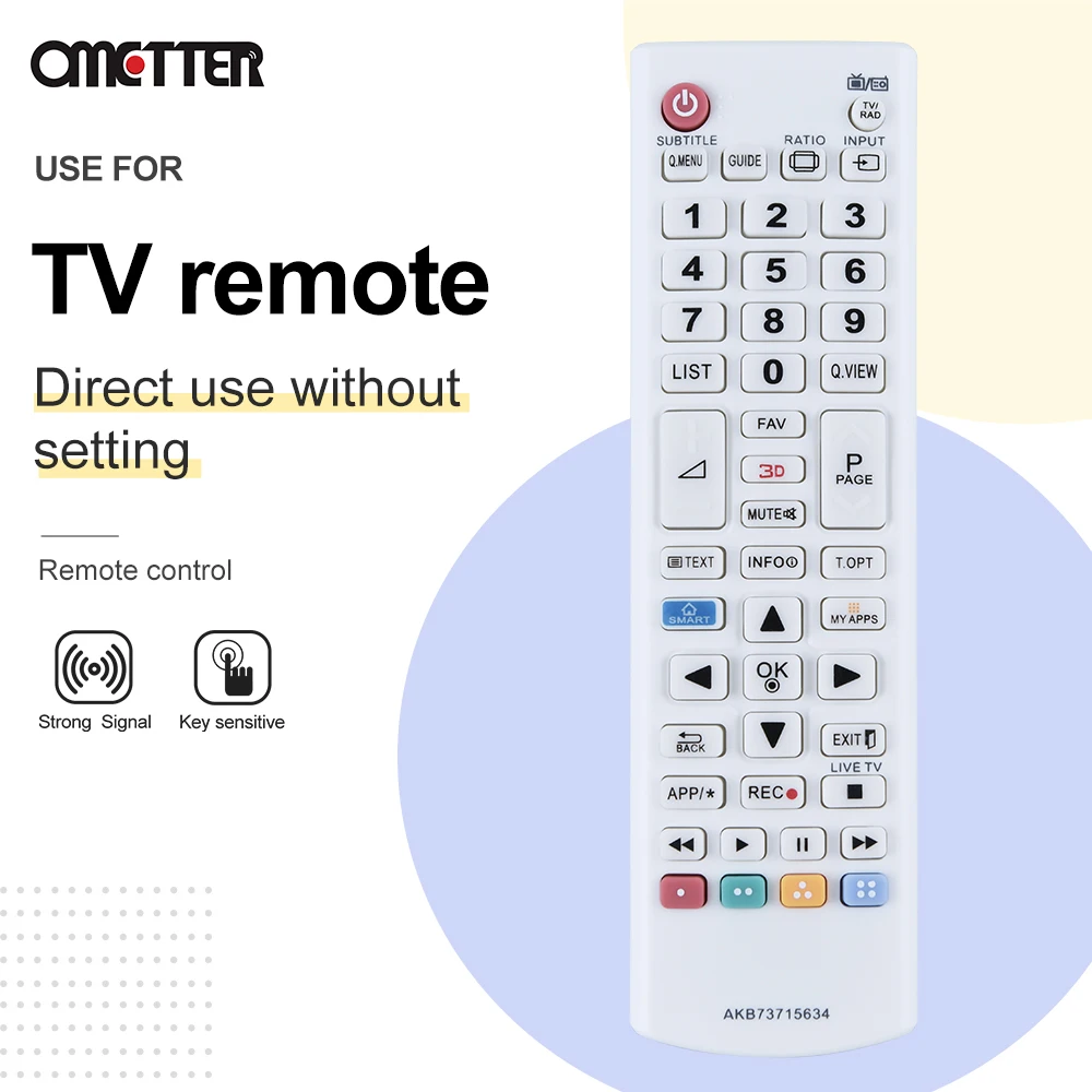 AKB73715634 подходит для пульта ДУ телевизора 42LA690V 42LA740V 47LA660V 55LA690V 42LA640V 55LA620V 47LA620V 32LN575V 32LA6208
