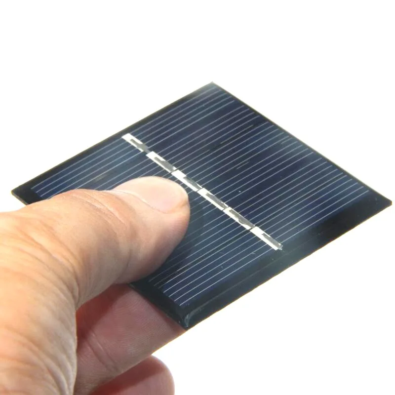 Factory Direct Sale Mini Solar Panel 3V 0.42W Polycrystalline Solar PV Module DIY Solar LED Light & Solar Toys 54*54MM 100PCS