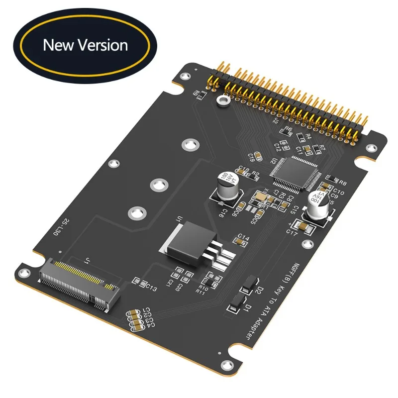NGFF B Key SSD to IDE Adapter, MSATA SSD to IDE Converter for Hard Drive
