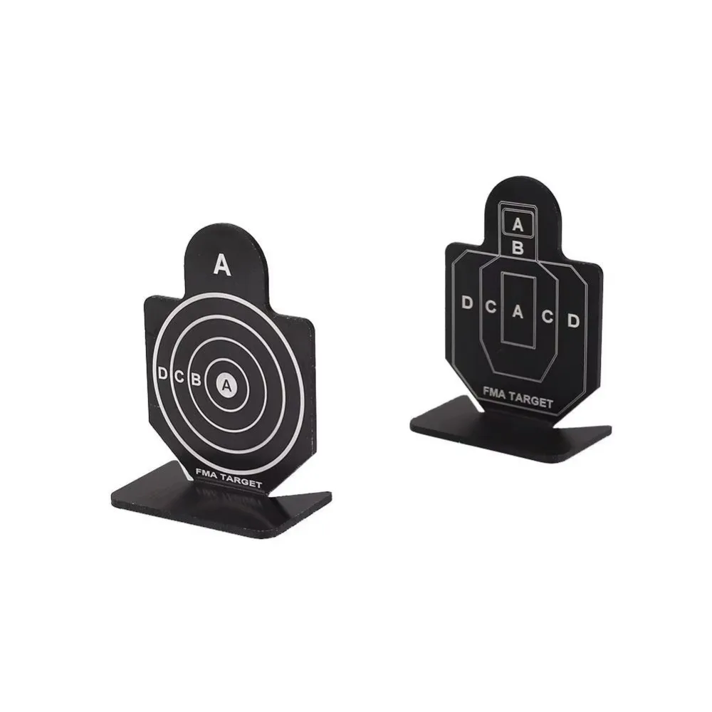 1PCS Outdoor Metal Airsoft Paintball Tactical Hunting Shooting Target Practice Accessories Hunting