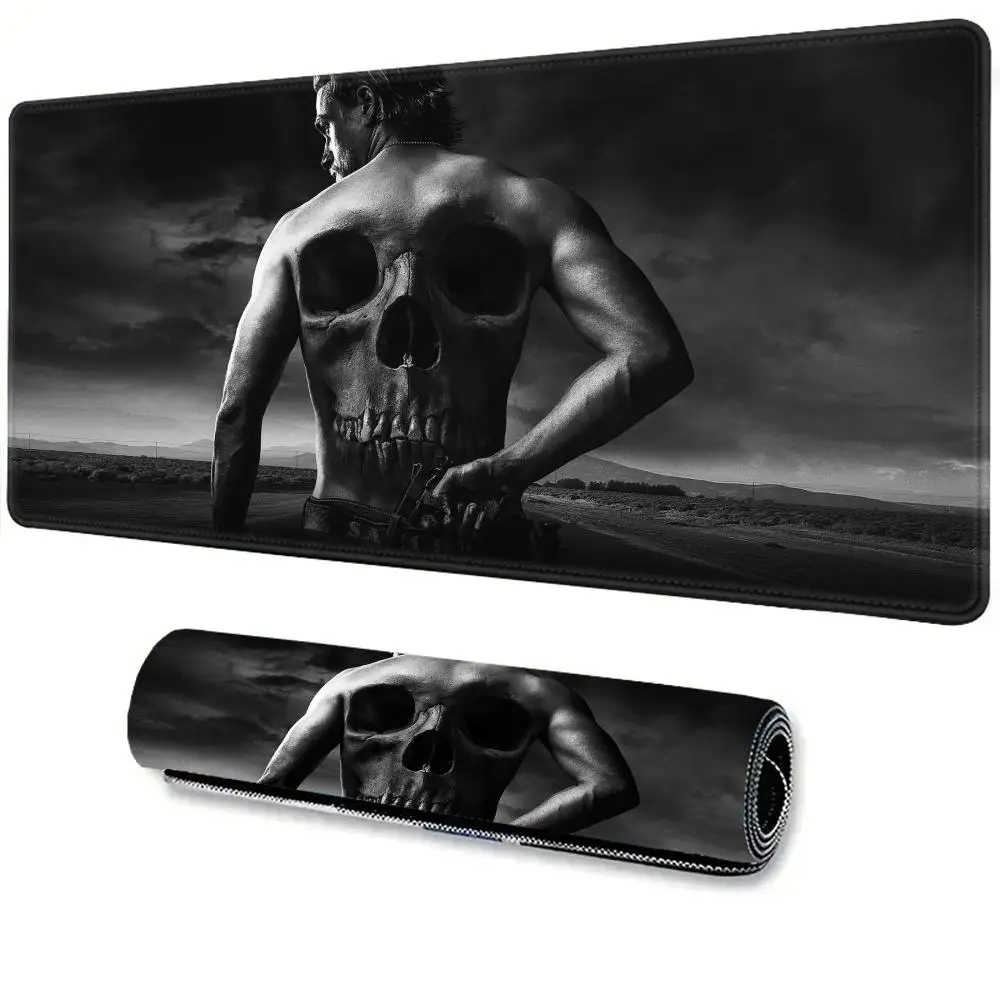 

TV Show Sons Of Anarchy Mouse Pad Keyboard Mousepad large 1200X600 mm Desk Mat PC Gamer Office Carpet Home Table pad