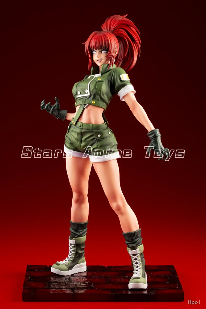 【Przedsprzedaż】Oryginalna figurka KOTOBUKIYA SNK Beautiful Girl THE KING OF FIGHTERS '97 Leona Heidern 1/7 Kolekcja Zabawek