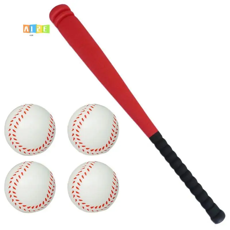 

A12E-Kids Baseball Bat And Ball Set Plastic Baseball Game Sport Playing Baseball Playing Set Sports For Outdoor Backyard
