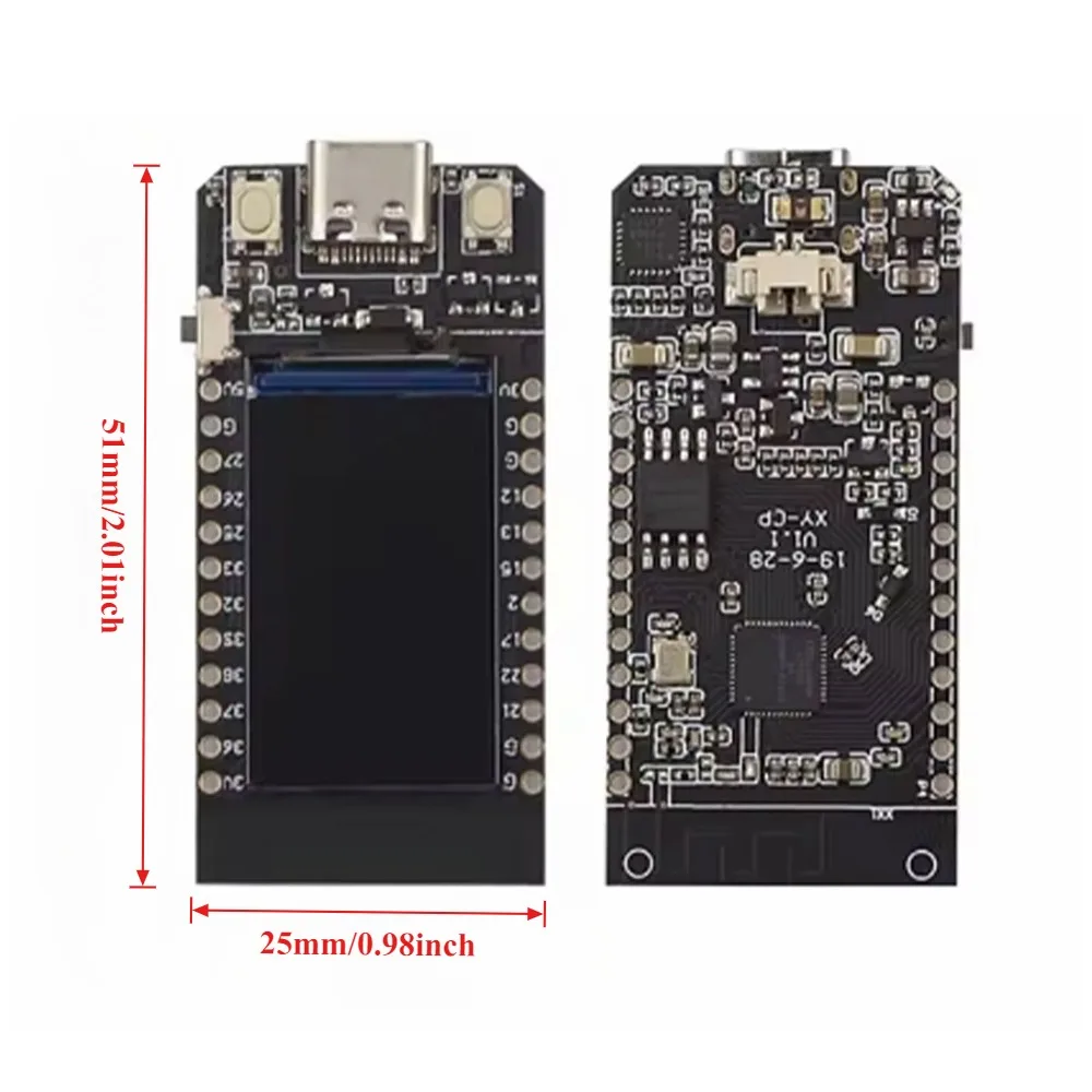 Picture 7: T Display ESP32 Development Board 1 14 Inch LCD WiFi Bluetooth Module for Arduino IDE Smart Watch IoT Project