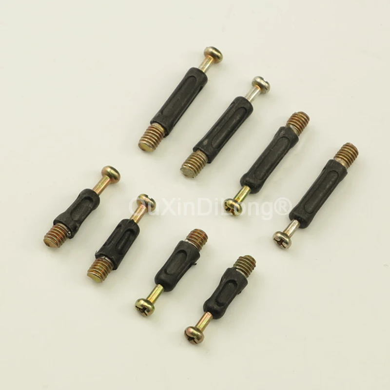 1000PCS Three-In-One/3 in 1 Furniture Connecting Rod Wooden Fastenings Connect Rod Fittings Cupboard Furniture Hardware GF998