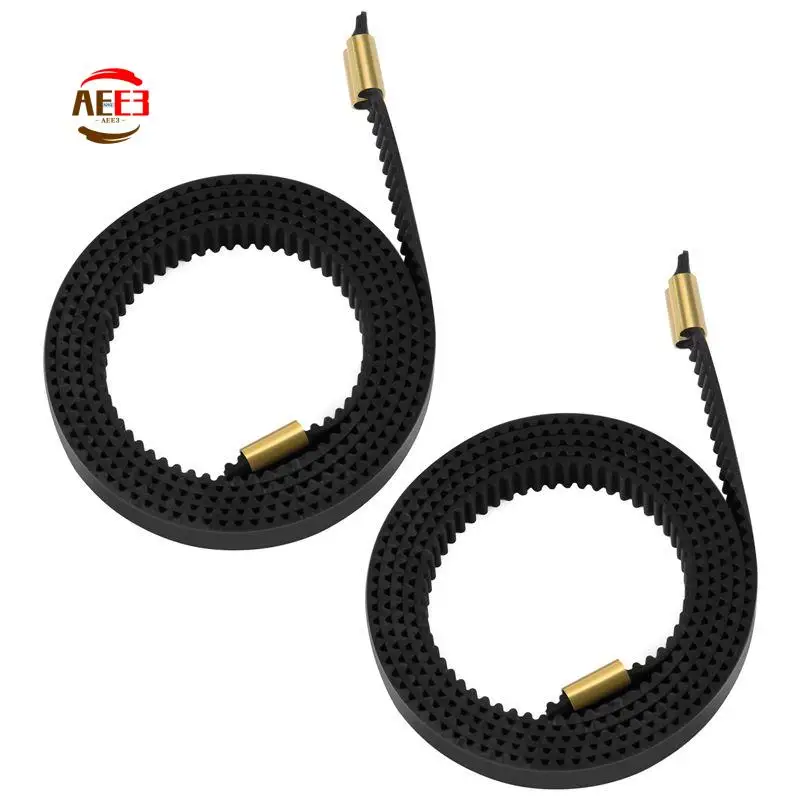 AEE3-X+Y Axis Synchronous Belt Gt2-6Mm X 765Mm+Y 720Mm Closed-Loop Timing Belt Terminal For Creatity Ender 3 3D Printer Parts