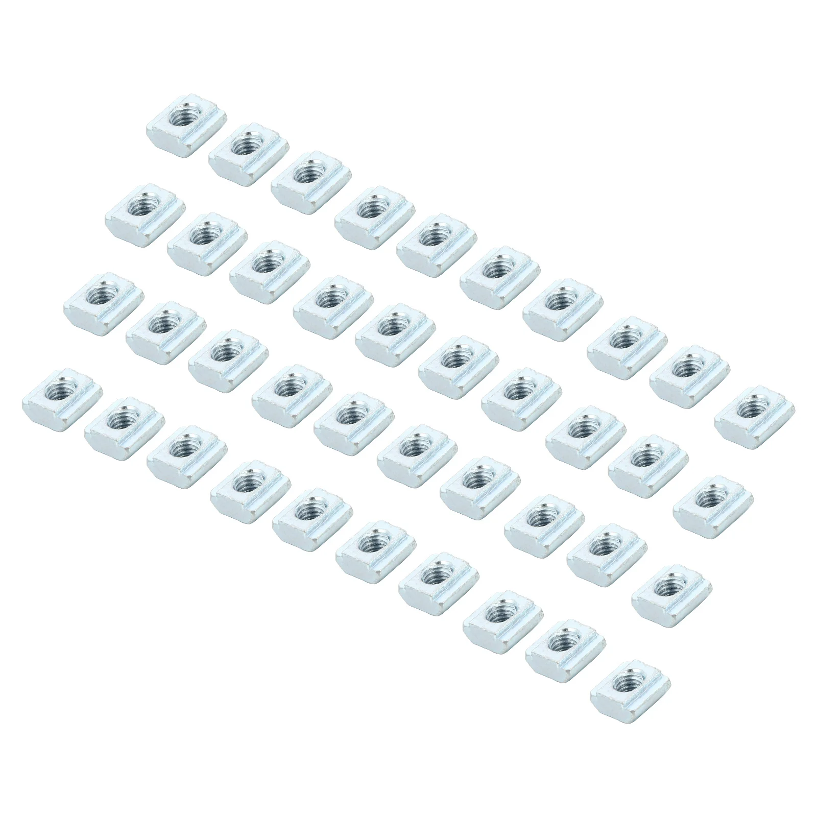

40 pcs Sliding T Nuts Thread Hammer Head For Aluminum Extrusion Profile Carbon Steel T Slot Nut Industrial Frame 3D Printer Cnc