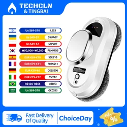 Intelligent Window Cleaning Robot Vacuum Cleaner Robot Window Cleaner Electric Glass Limpiacristales Remote Control for Home