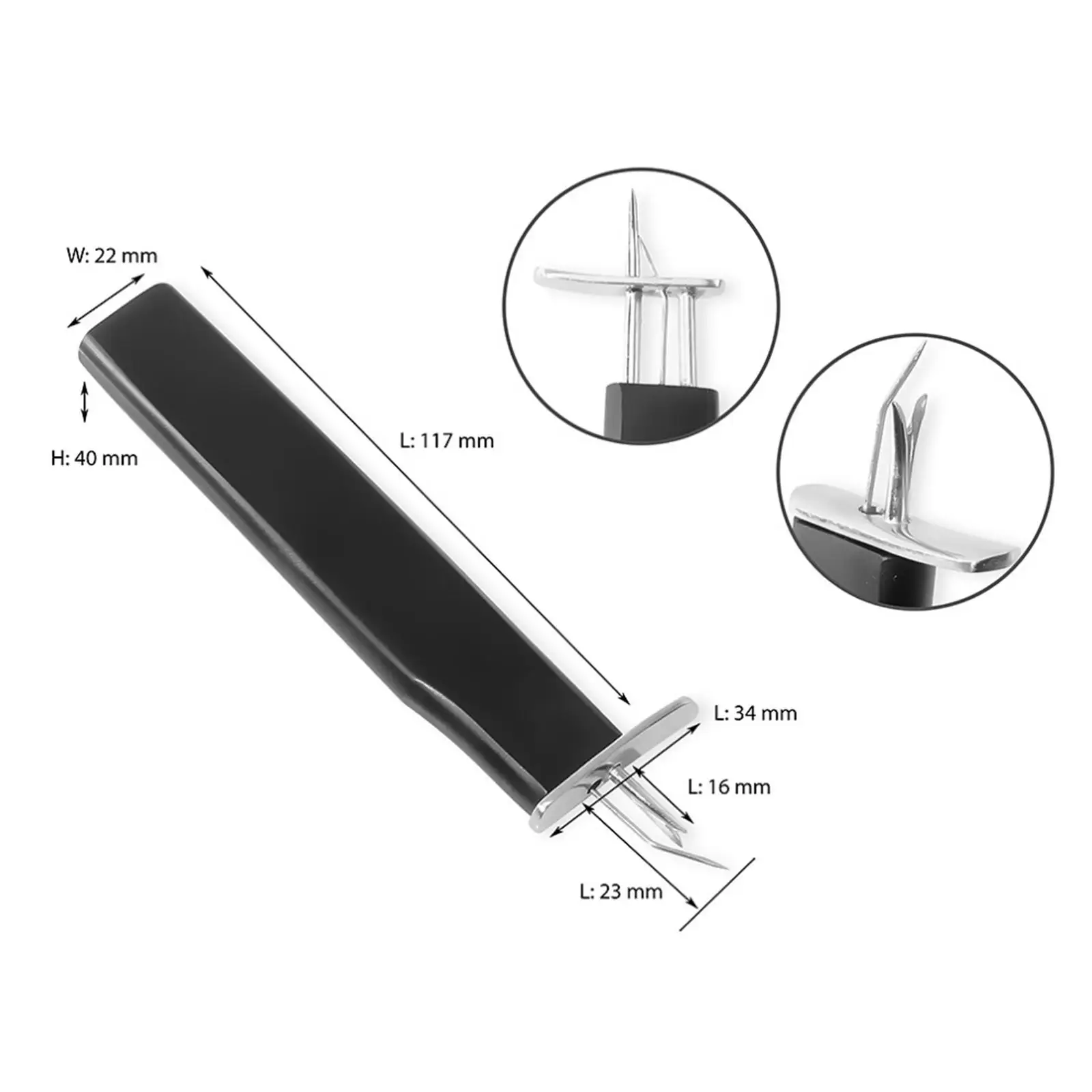 Pearl Knotting Tool Bead Knotter Create Secure Knots Tight Consistent DIY Jewelry Making Crafting Knot Tool Handheld Beading