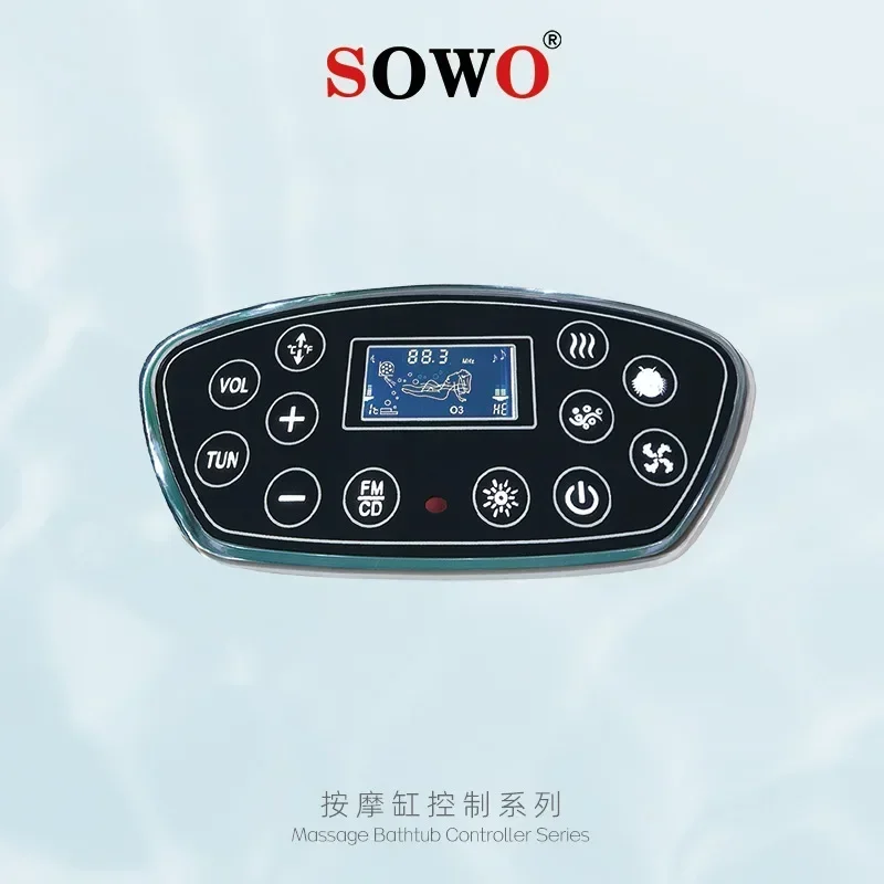 Outdoor Spa Massage Bath Control Panel Thermostatic Surfing Bathroom Intelligent Touch Control Sensing Technology