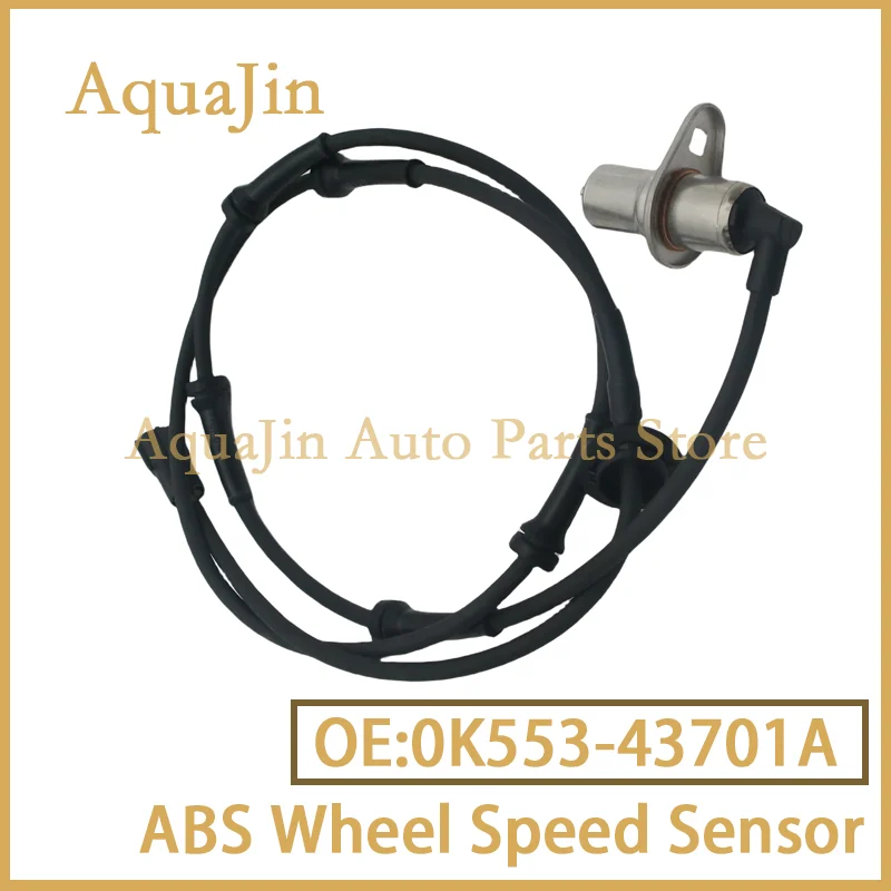 

0K553-43701A Датчик скорости переднего левого и правого колеса ABS для Kia Carnival Grand Carnival III MK3 1999 ~ 2006 2000 2003 OEM 0K55343701A