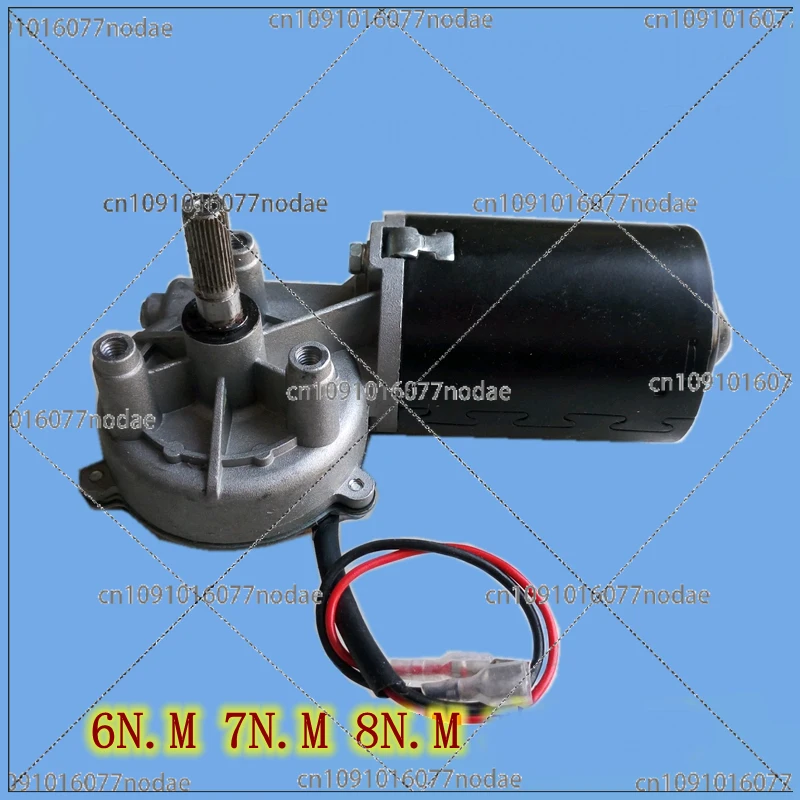 

Replica Garage Door Motor Motor Ideal Electric Door Opener Accessories Pure Copper Gear 24V 28 Gear Shaft Automatic Door