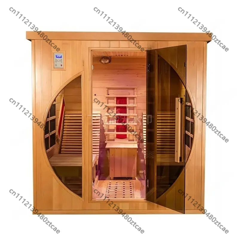

Infrared Sauna Control Panel Control Box Indoor Sauna Room Temperature Time Controller Replacement Spare Parts