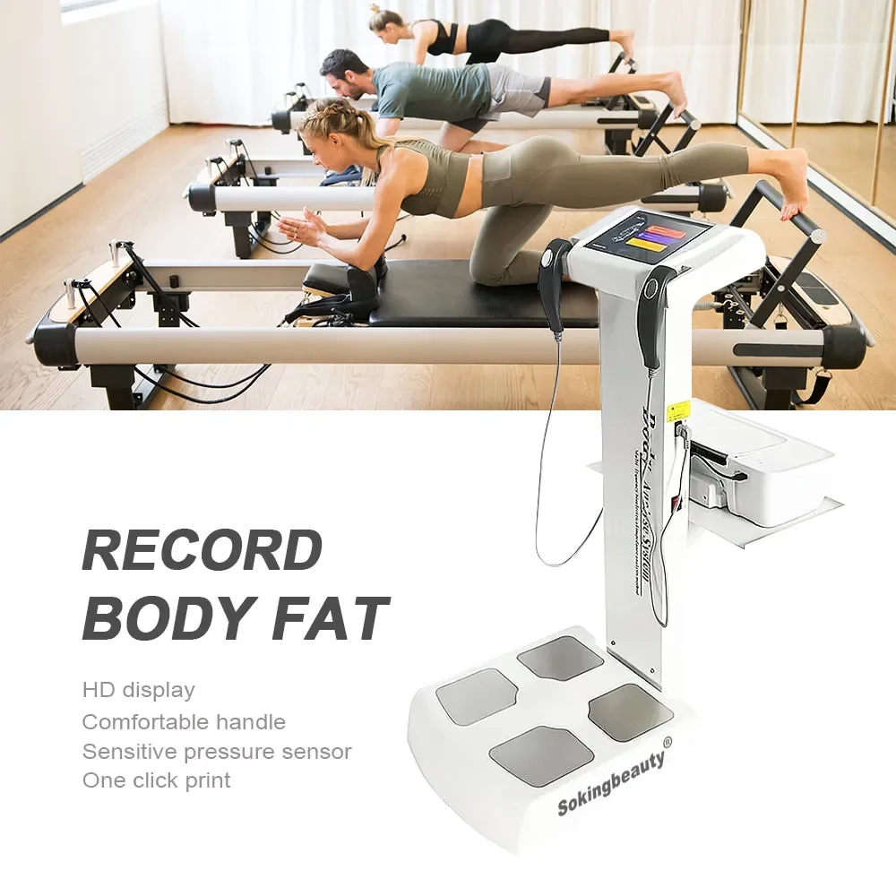 Newest Body Fat Analyzer Composite And Muscle Analyzer With Bioimpedance Machine With Printer Bioelectrical Impedance Analysis