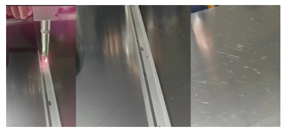 High Power Handheld Lser Cleaner and Welder 2000W for Metal Plate Lase Cleaning Efficiency 10 15 M2 Per Hour