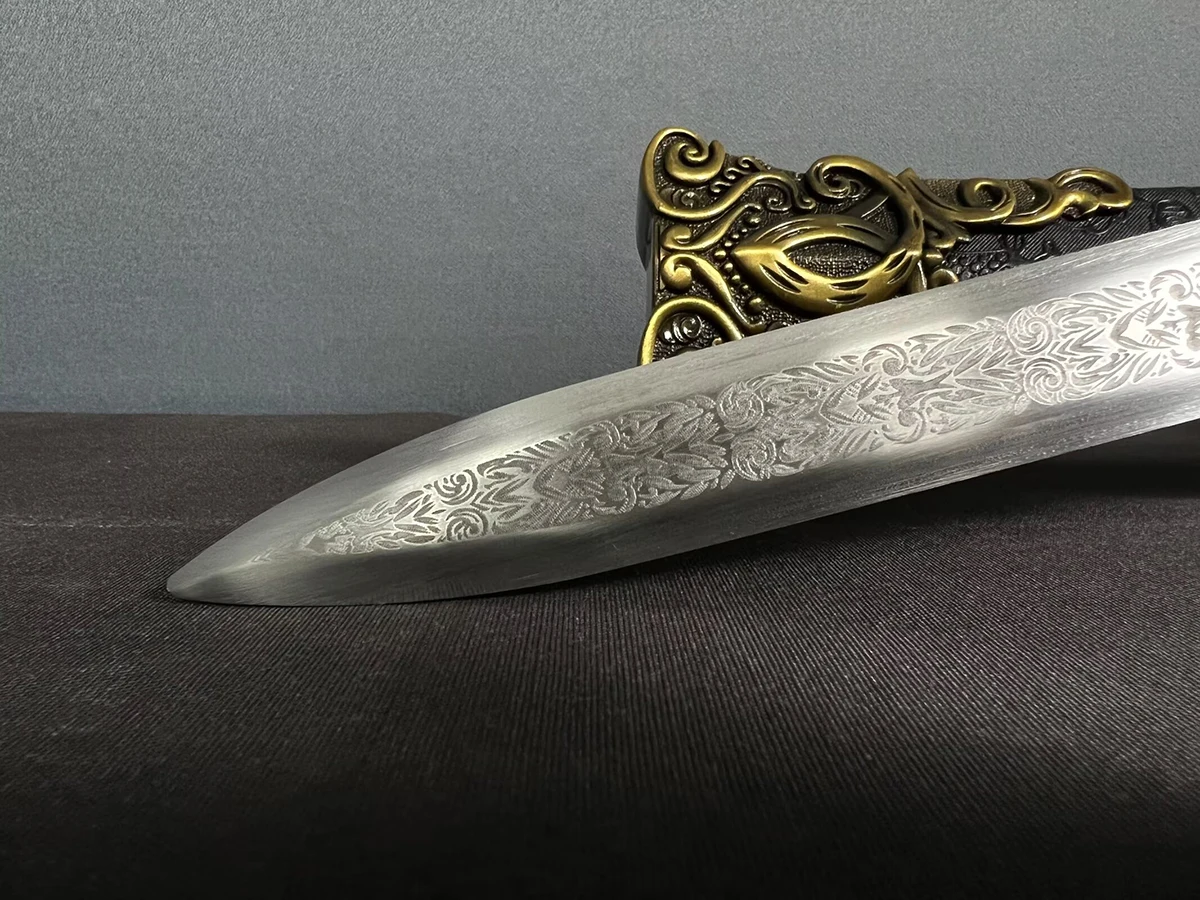 106cm Middle Ages Chinese Kung Fu Martial Arts Samurai Sword Sharp katana Battle readiness Ninja knight's gift Full tang