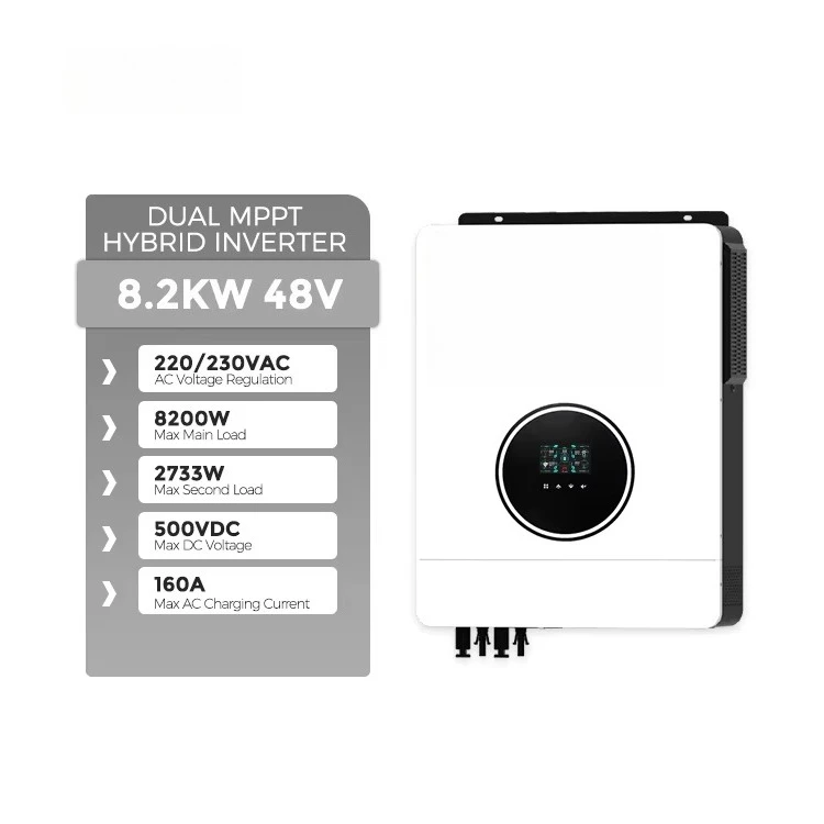 GOOTU Free Shipping Home Solar Energy System Inverter 8.2KW 120A MPPT Inverter Can Working Without Battery