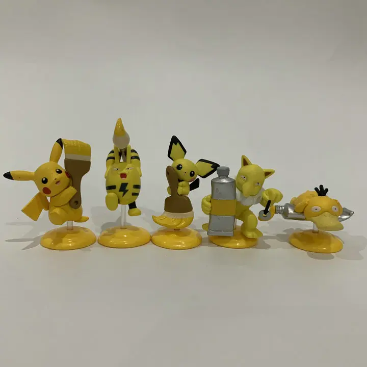 

Kitan Club's Colorful Pokemon Gashapon Palette Series - Adorable Pikachu and Psyduck Figures