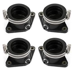 Artudatech Right & Left Intake Manifold Carb Boot Fit for Suzuki GS550 GS550E GS550T 80-81