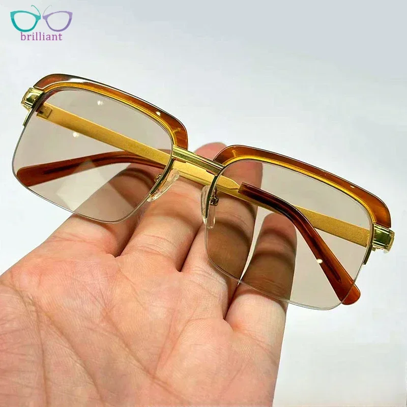 Donghai Crystal Stone Eyeglasses Men New Cool and Eye Nourishing Sunglasses High Quality Pure Crystal Outdoor  UV400 SUN GLASSES