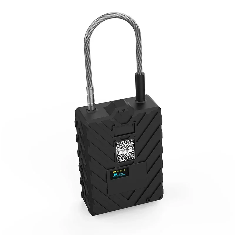 

4G LTE padlock with camer speaker GPS tracker lock for Container Truck