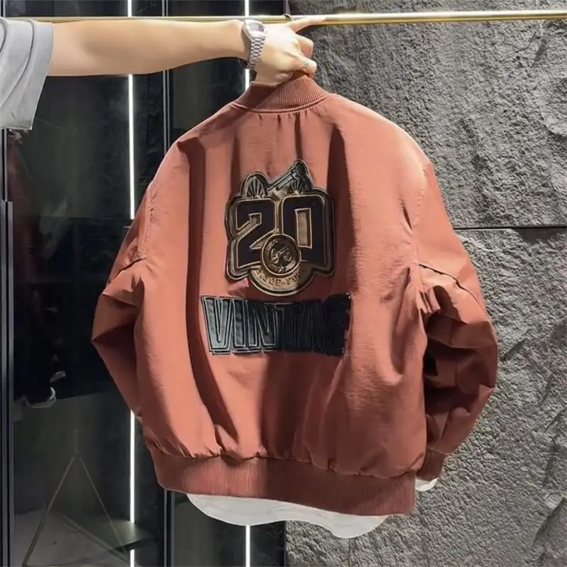 

Heavyweight Faion с вышитыми буквами Jaet, мужская осенне-зимняя новая уличная одежда, свободная американская бейсбольная одежда, orm