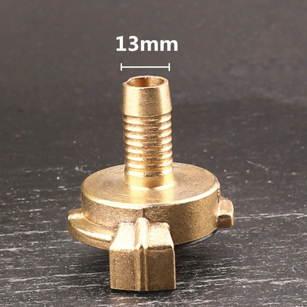 1pc Quick Connect Water Fittings Claw Couplings Tap Connectors Brass Type 13/20/26mm Leather Tube Copper Garden Spare Parts