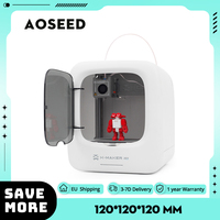 AOSEED X-MAKER JOY 3D Printer for Kids, AI Voice Interaction, Smart App Control, Time-lapse Video, Mini Program, 120*120*120 mm