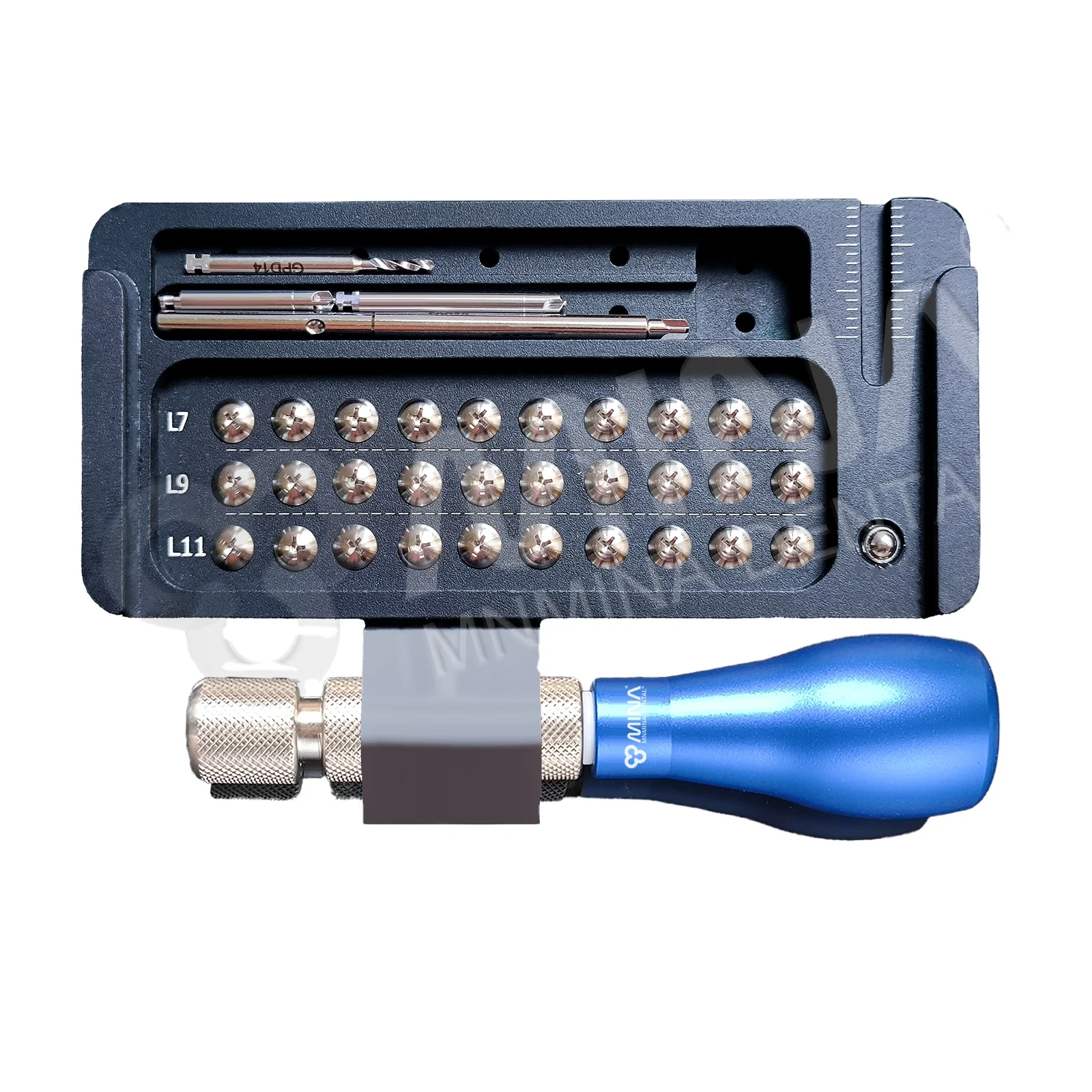 MINA Manufacturer Direct Can Be Customized Sales Dental Implant Kit 30 Piece Tenting Screw System