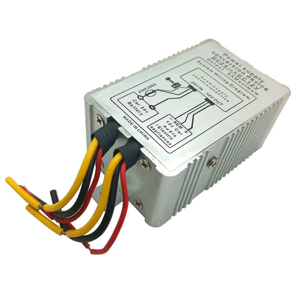 

24V to 12V DC DC Converter 10A 15A 20A 30A Reliable Step Down Voltage Regulator 24 Volt to 12 Volt Buck Converter for Cars Solar