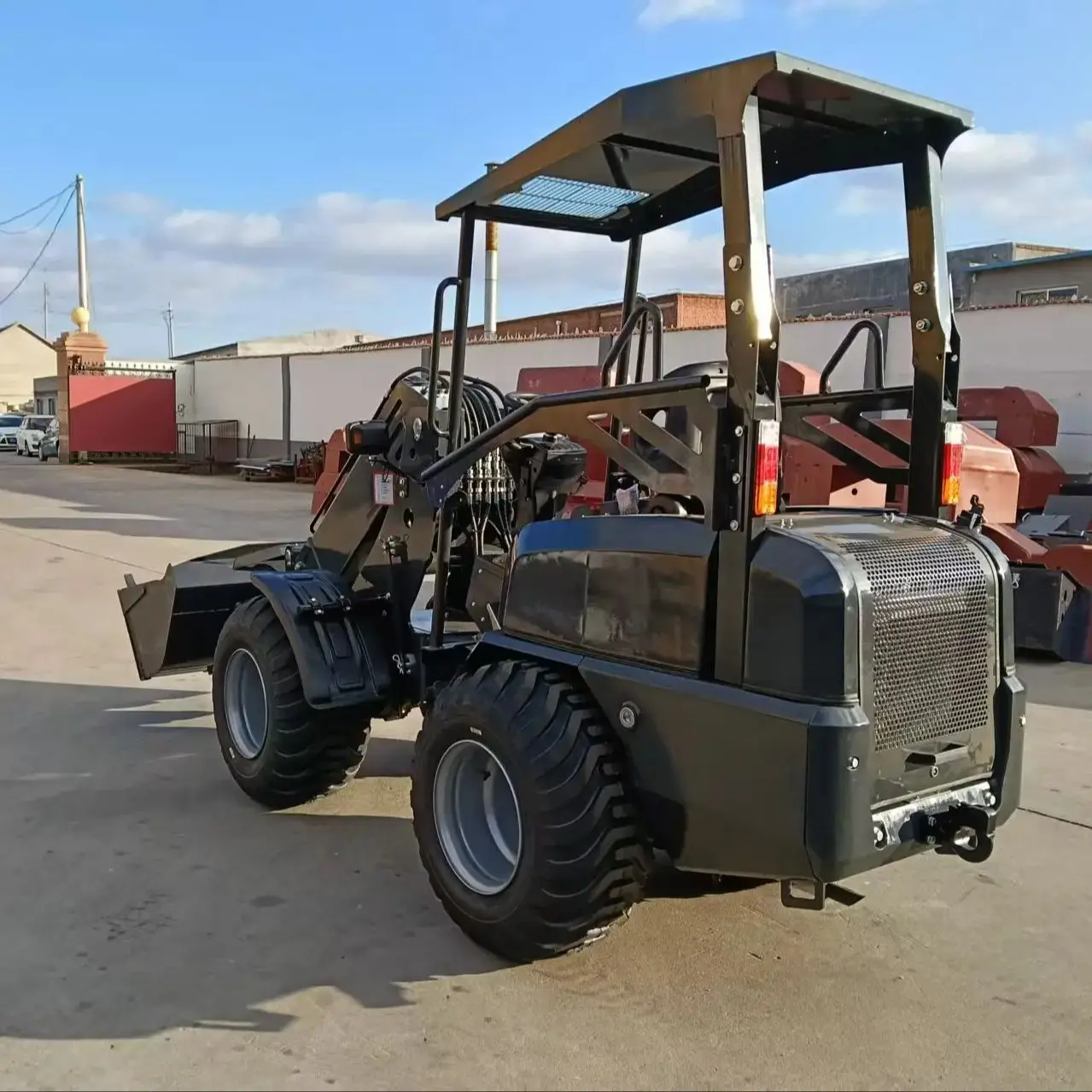 

Новый тип небольшого колесного погрузчика с телескопической рукояткой, двигатель Epa Kubota, передний микронагрузчик с телескопической рукояткой