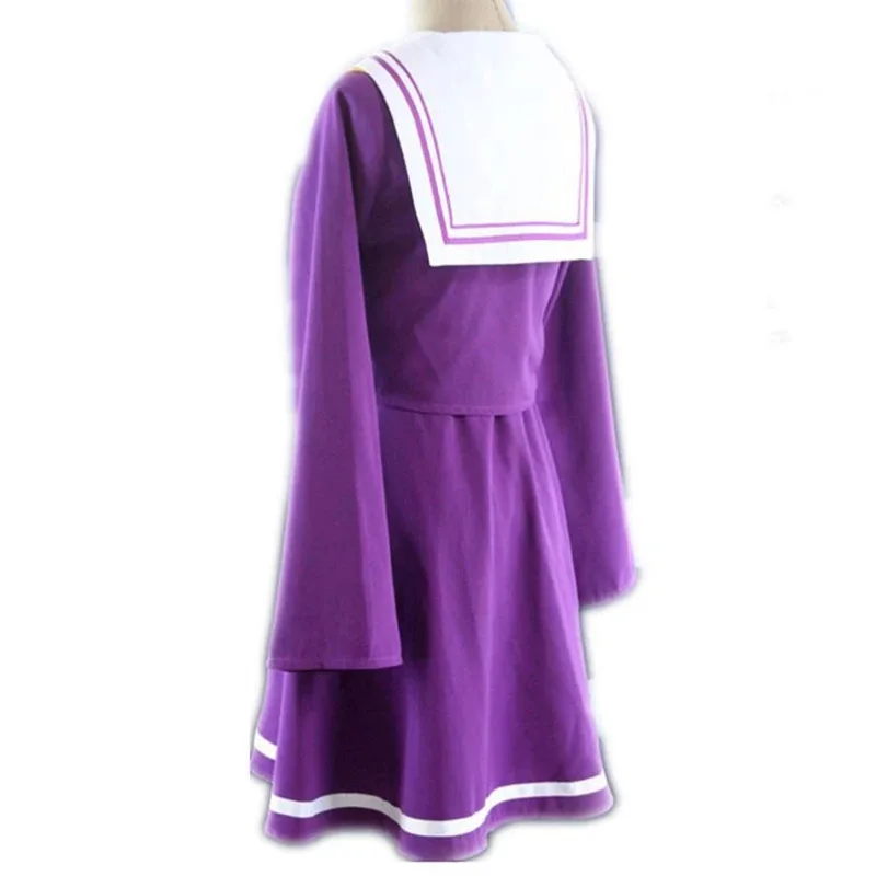 Costumi cosplay unisex Anime Cos Shiro Outfit Halloween Natale Uniforme misura personalizzata