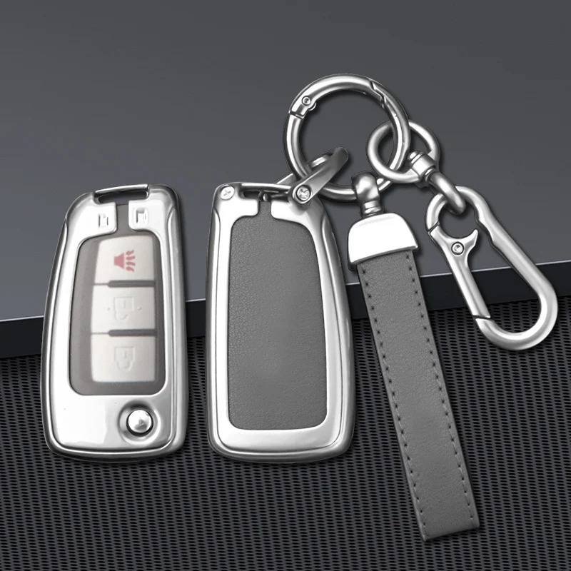 

Zinc Alloy Car Key Case Cover Shell Fob For Nissan Qashqai J11 X-trail Murano Maxima Tiida Altima Quest Juke Geniss Keychain