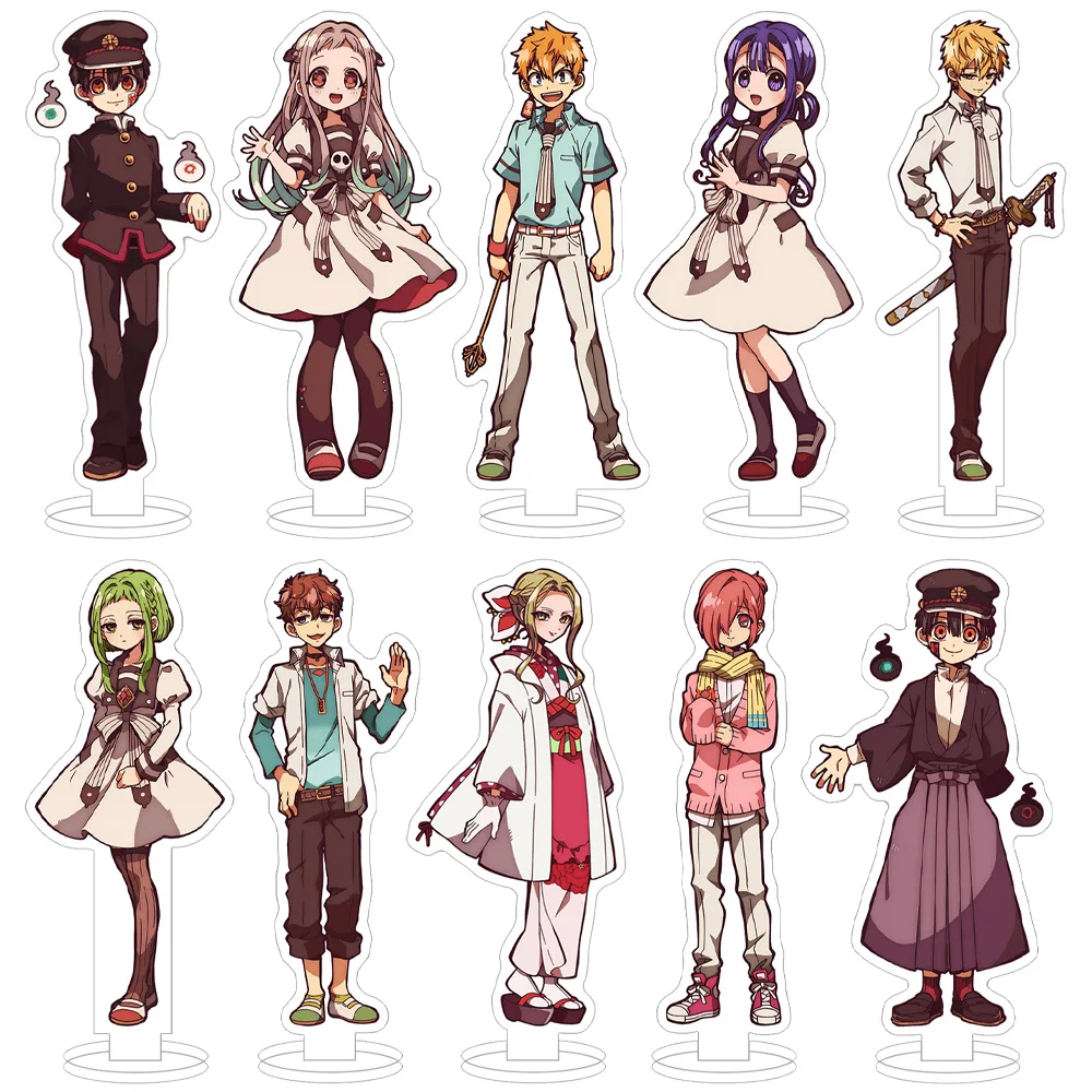 Унитаз Ханако-кун Юги Цукаса Mitsuba Sousuke Akane Sumire Yashiro Nene Akane Aoi Аниме Фигурка Акриловая подставка Орнамент Унитаз Ханако-кун Юги Цукаса Mitsuba Sousuke Akane Sumire Yashiro Nene Akane Aoi Аниме Фигурка Акриловая подставка Орнамент