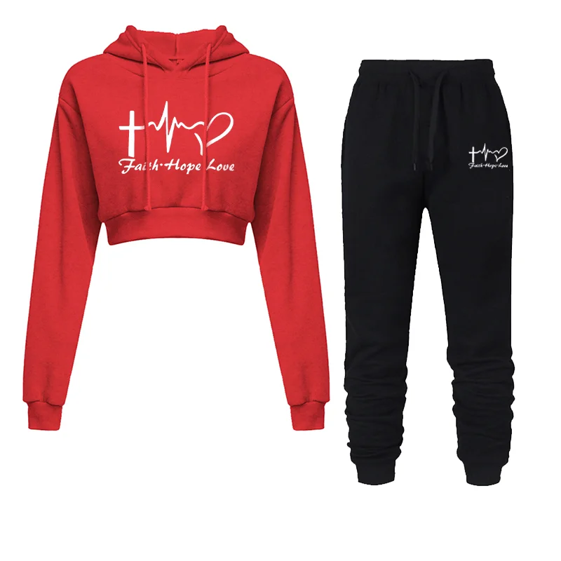 Solid Long Sleeve Loose Hooded Set Hoodie and Pants Casual Sweatshirt 10 Colors 2024 New Sports Fashion 2-Piece Jogging Suit