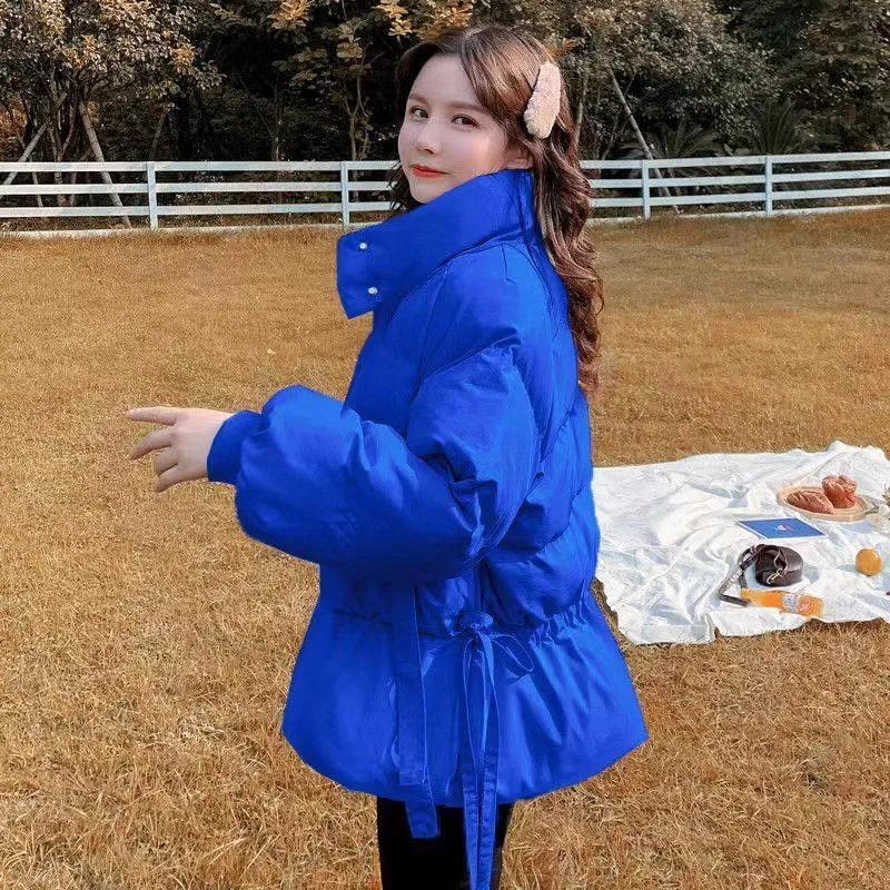 

Cotton Jacket Women's Short Style 2025 Winter Jacket Off Season Clearance Down Jacket Women's Lightweight and Cold proof Bread J