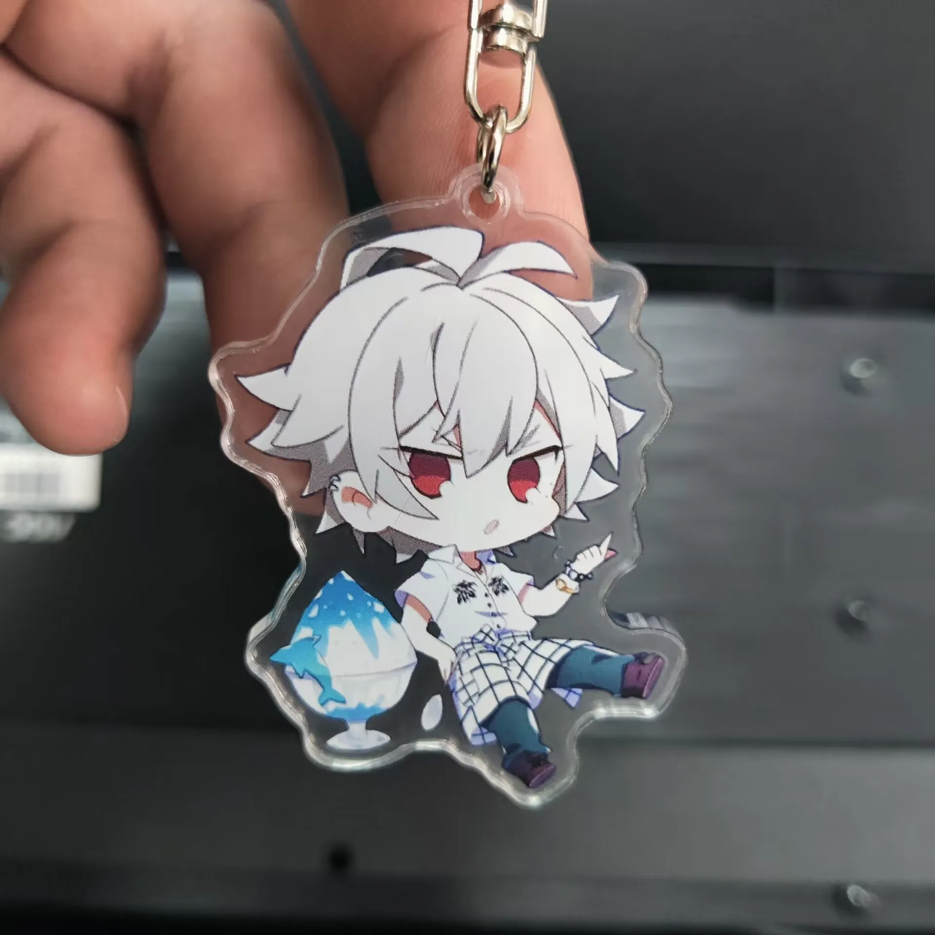 Anime Hypnosis Microphone Figures SAMATOKI AOHITSUGI Arisugawa Dice Acrylic Keychains Cute Bag Decor Pendant Toy Fans Xmas Gift