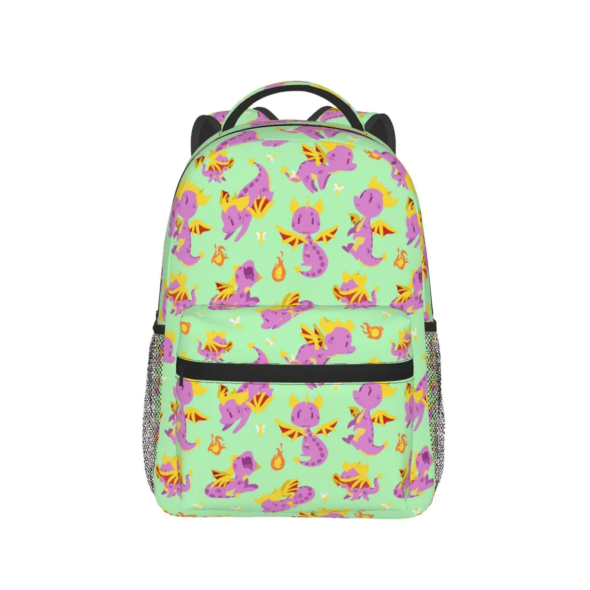 

Spyro Pattern Backpack Hot Sale Daypack Large Capacity Kids BookBag School Bag Shoulder Bags for Men Women
