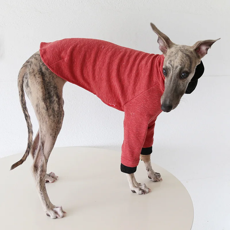 

Mutihome 2026 Pet Supplies Dog Tops Base Coats Italian Little Lingti Huibit Dog Jumpsuit Pet Clothes