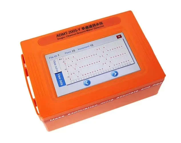 New Upgrade ADMT-300S-Y300m 2D /3D Touch Screen Underground Water Detector AIDU